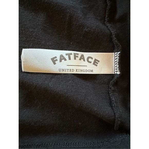 Fat Face women’s black tank top size 16.  #44-1342 - Picture 4 of 5